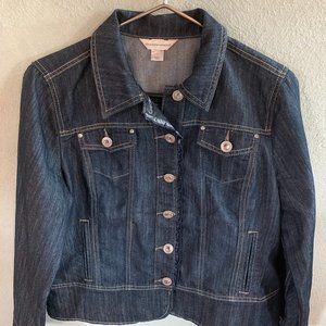 Christopher & Banks Denim Jean Jacket